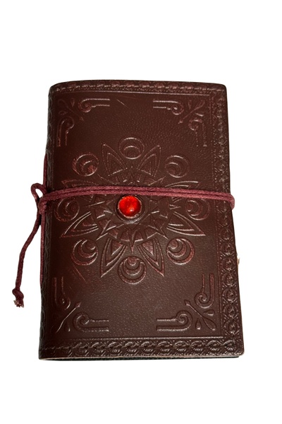 Cotomag Agendă cu Piatră Semiprețioasă și Simbol Chakra, 96 Pagini, 9 x 13 cm...