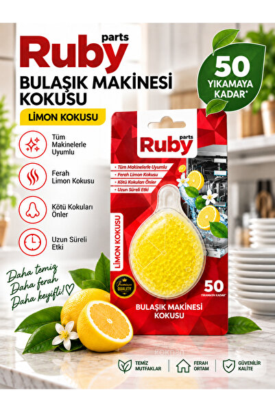 bunny buggs B.B Bulaşık Makinesi Kokusu Limon Kokulu Koku Giderici – 50 Yıkam...