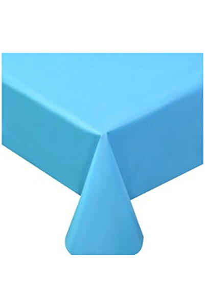 OEM Blue Plastic Tablecloth 137x274cm