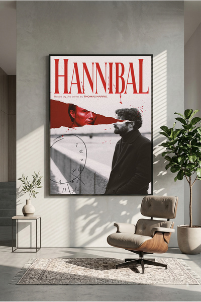 postercraft Αφίσα ξύλινης ζωγραφικής της σειράς Hannibal (χωρίς πλαίσιο)