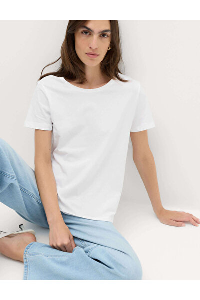 Marks & Spencer Basic Kısa Kollu Bisiklet Yaka Tişört