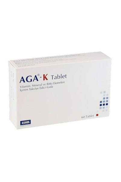 Assos Aga-K Food Supplement 60 Tablets
