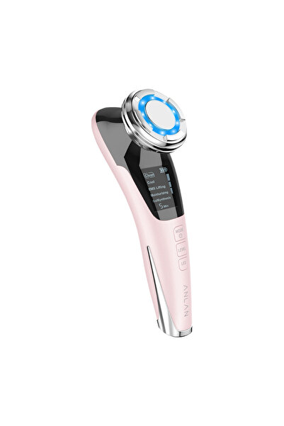 ANLAN Masaj facial cu ultrasunete 01-ADRY11-001 (roz)
