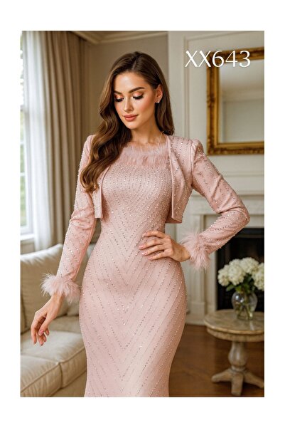 Generic Xx643 Evening Party Dress Women Pink