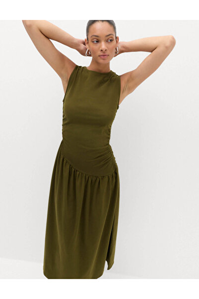 Marks & Spencer Jersey Kumaş Midaksi Elbise