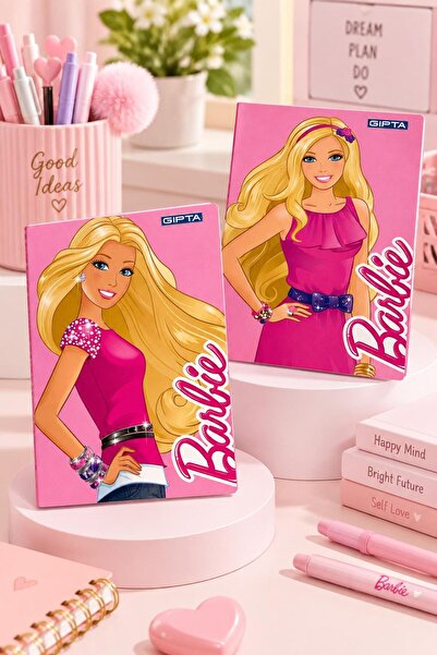 Barbie A6 Çizgili Not Defteri (1adet)