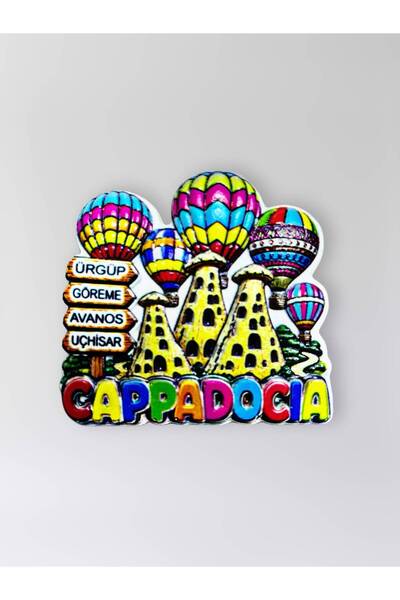 Mundy KAPADOKYA ( ÜRGÜP GÖREME AVANOS UÇHİSAR ) Polyester Kabartmalı Magnet 6...