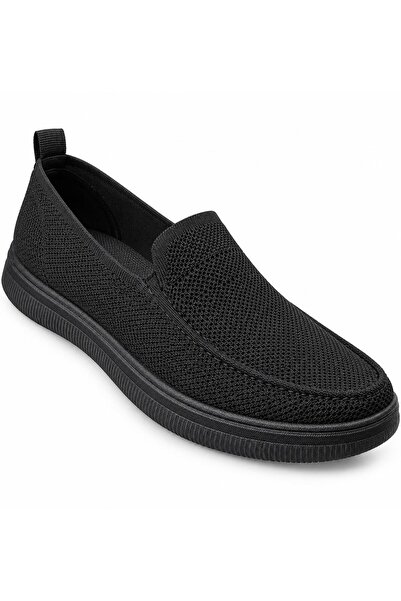 Erkek Siyah Espadril Günlük Ayakkabı