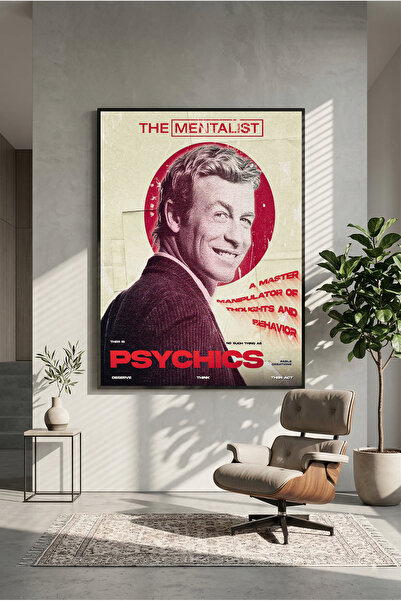 postercraft Η αφίσα ξύλινης ζωγραφικής The Mentalist Physics (χωρίς πλαίσιο)