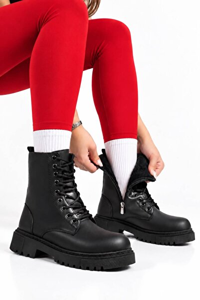 MY GROSS SHOES حذاء نسائي شتوي مقاوم للماء مع نعل مطاطي عالي الجودة مضاد للان...
