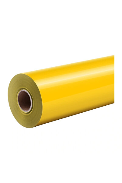 Htvront Folie pură pentru transfer termic, 30,5 cm x 1,8 m (galben)