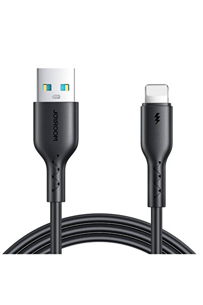 Joyroom Flash Charge USB to Lightning Cable SA26-AL3/ 3A / 1m (black)