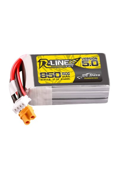 TATTU R-Line Version 5.0 850mAh 3S 11.1V 150C XT30U-F