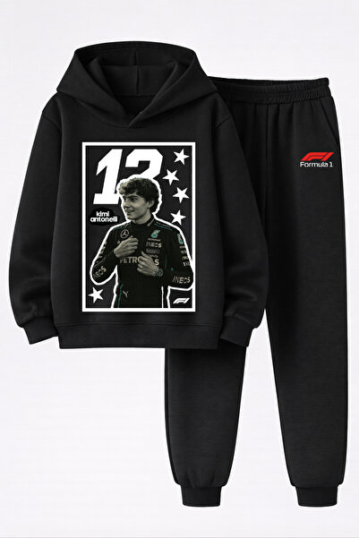 MAGORS Kimi Antonelli Printed 3-Yarn Quality Sweatshirt and Trackpants F1 Kid...