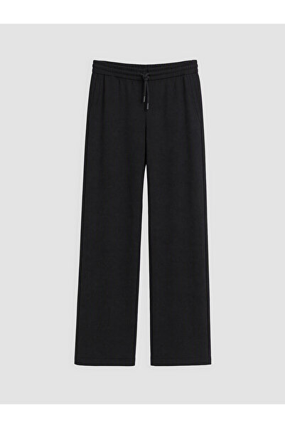 LC Waikiki Nevavm Farkıyla Lcw Vision Black Interlock Plain Standard & Regula...