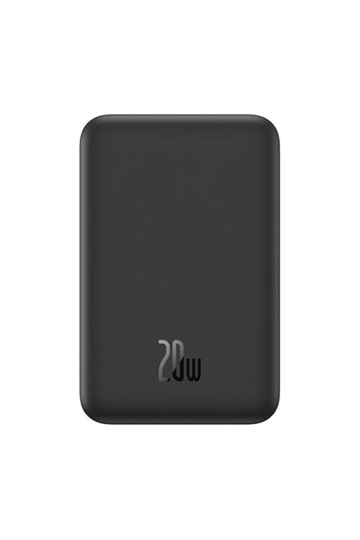 Baseus Mini Powerbank magnetic 5000mAh, USB-C 20W (negru)