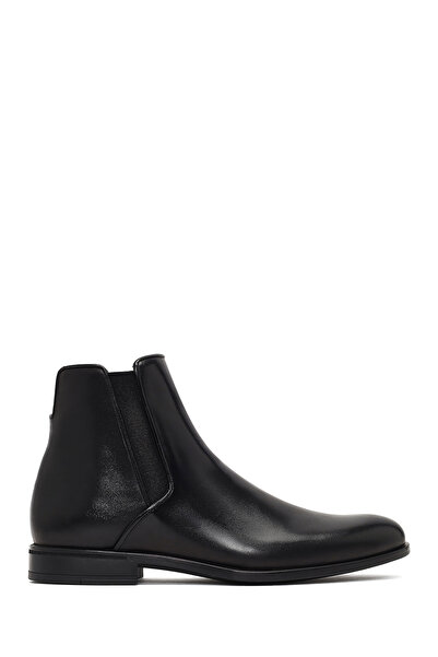 Derimod Men's Black Leather Chelsea Boots Wm750004Dv