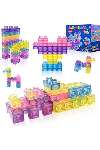 GENERAL 40PCS Soft Sensory Building Blocks for Toddlers Kids, Squeezable Stre...