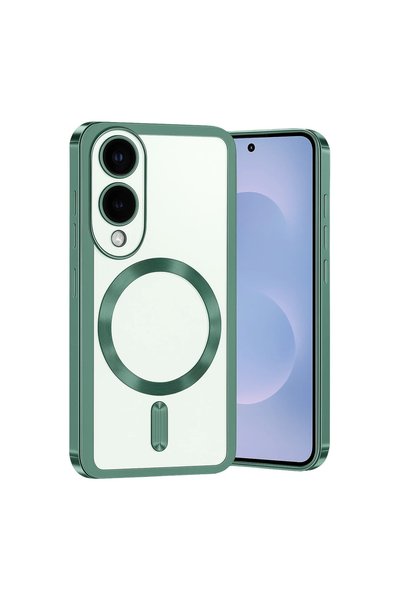 FMA Samsung Galaxy S25 Edge Kross Magneticsafe Case - Dark Green