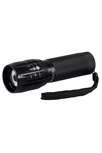 TAKYAKIŞTIR PC-14 Pilli Mini El Feneri Zoomlu Cep Tipi Güçlü LED