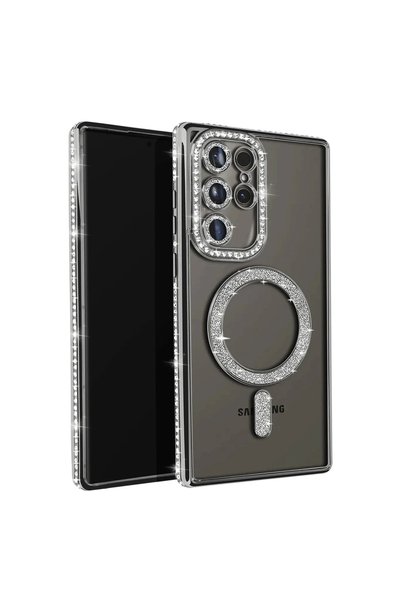 OtoTech حافظة سامسونج جالاكسي S25 الترا جوكي سيلفر ماجنيتسايف - أسود