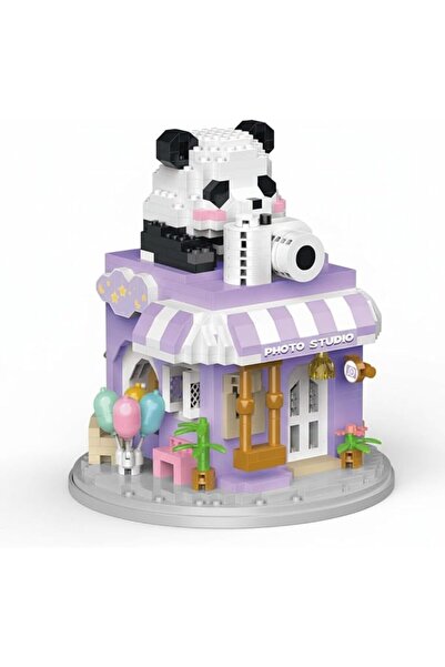 TERRIFI Mini Building Blocks Set, Micro Building Sets for Cute Panda Animal S...