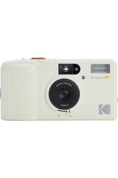 KHİ-ZAİ KODAK Snapic A1 35 mm Film Kamera, 35 mm, Yeniden Kullanılabilir, 2 Bölgeli Odak, Hafif, Kompakt (Fi