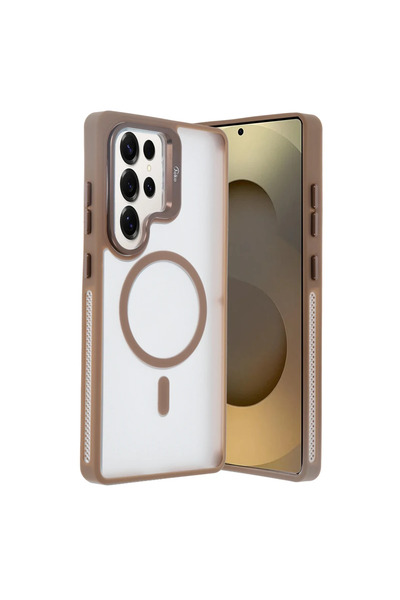 OEM Joko Samsung Galaxy S25 Ultra Flat Lens Magsafe Cover - Gold