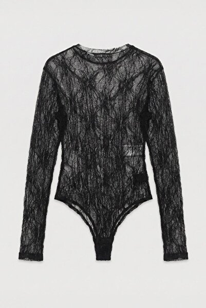 BSL Tül Bodysuit