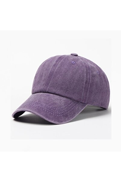 Choice 54-59cm PURPLE Baseball Cap Washed Cotton Men Women Snapback Hat Vinta...