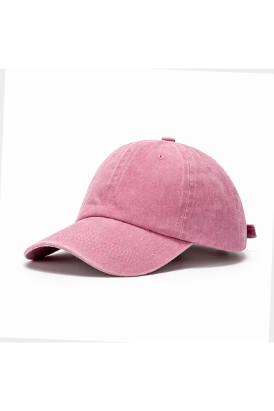 Choice 54-59cm pink Baseball Cap Washed Cotton Men Women Snapback Hat Vintage...