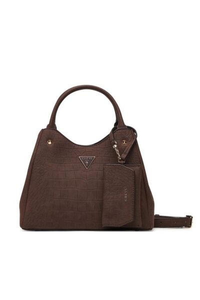 Guess LORELLA SMALL KOYU KAHVE KADIN TOTE ÇANTA