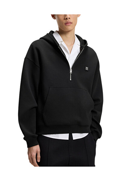 HUGO Ανδρικό Dabinhood Φούτερ Μαύρο 50563019-001