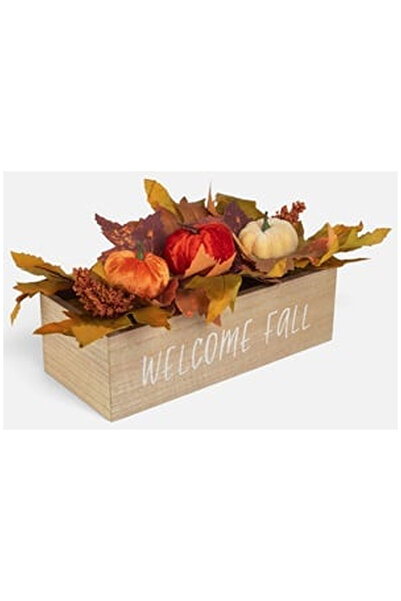 OEM Cutie Decorativa cu Frunze si Dovleci 40x26x20cm