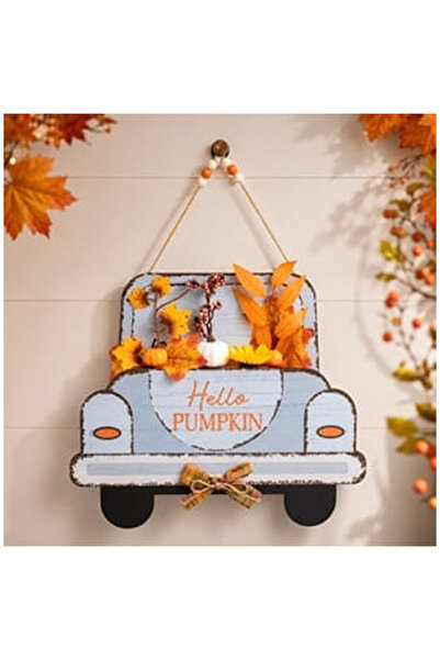 OEM Tablita Decorativa Suspendabila din Lemn Masina 40x33cm