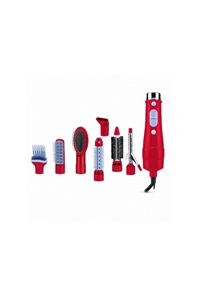 Tradeo 7-in-1 Hair Styler 700W with 7 Attachments, 2 Speeds, Safety Cut-Off &...