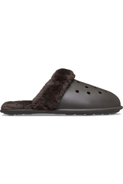 Crocs Classic Fuzz Scuff Slippers