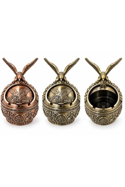 Epilons Metal Eagle Design Ashtray Alk6403