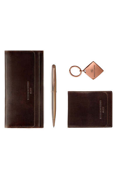RENATO LANDINI Pen + Wallet Set + Key-Holder