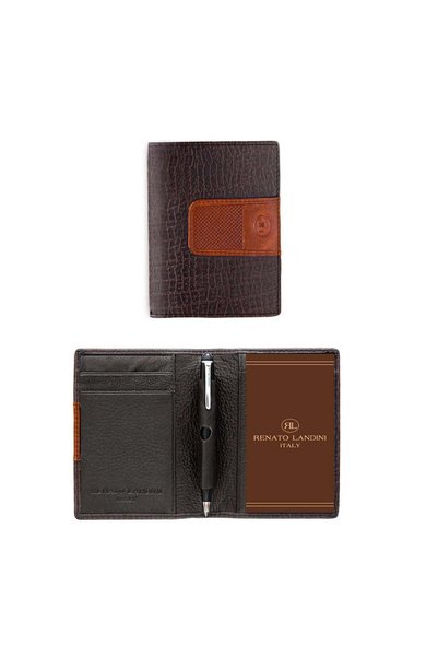 RENATO LANDINI Wallet w/ Notepad/ Pursuit