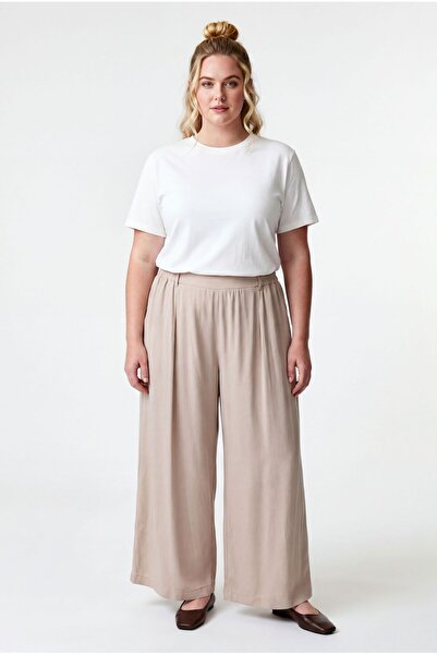 ALLDAY Large Size Loose Wide Leg Pants