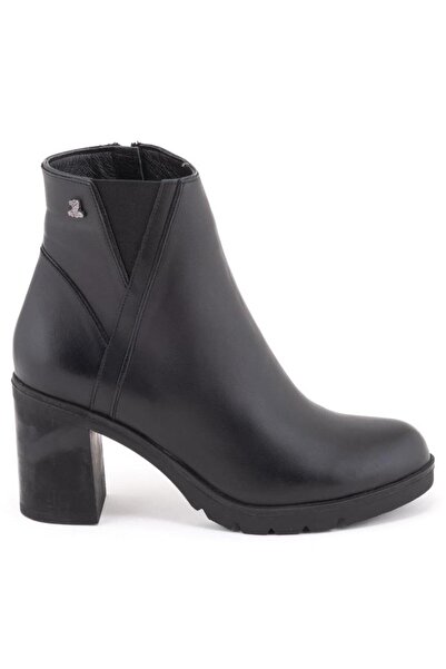 Venüs 2179125K Genuine Leather Heeled Women's Boots