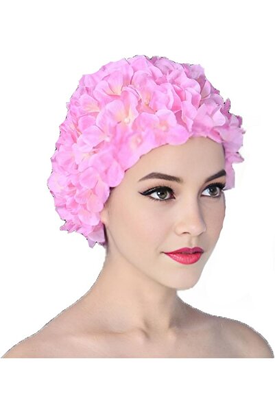 EHOME Women Retro Swim Hat Swim Cap Floral Petal Retro Style Bathing Caps for...