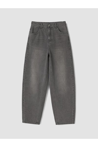 LC Waikiki Özmarka New Season Anthracite Baggy Fit Boys' Jean Trousers