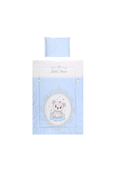 LORELLİ Βρεφικό Σετ Ύπνου 3 τεμαχίων Ranforce Cosy Little Bear Μπλε 10420015901