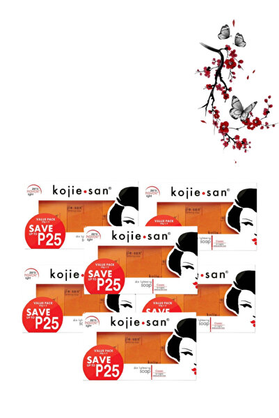 Kojie 6 Pieces San Skin Lightening Soap Value Pack (65 G x 3)