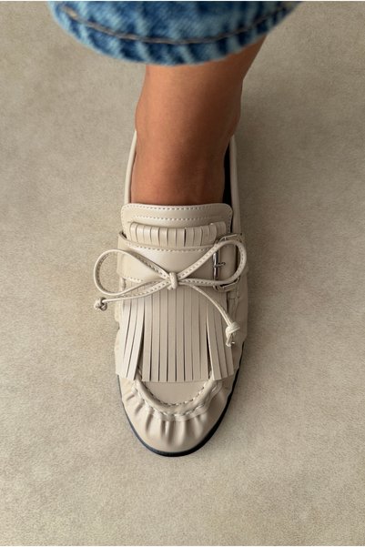 Mupa Shoes Woman's flat shoe beige
