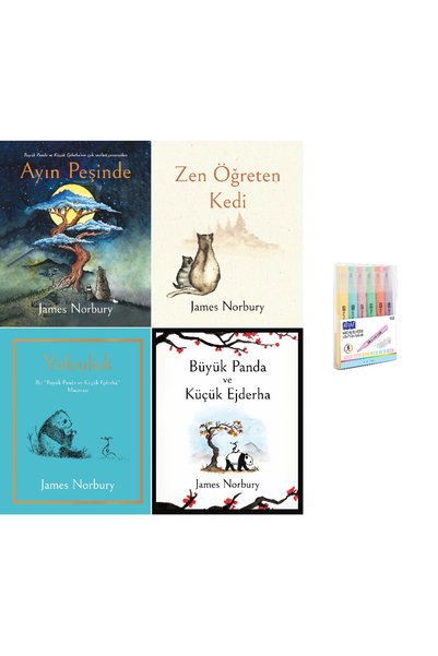 Epsilon Yayınevi Chasing the Moon + Zen Teaching Cat + Journey + Big Panda an...