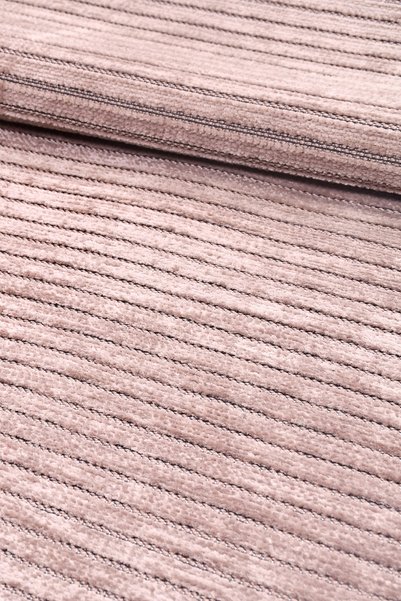 Halispecial Liora Beige Cotton Soft 2-Piece Bath Mat (60X100+50X60 cm) Non-Slip Base Washable Modern
