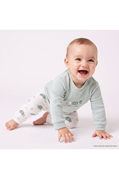 ebebek Hello Baby HelloBaby Uzun Kol Pijama Takımı